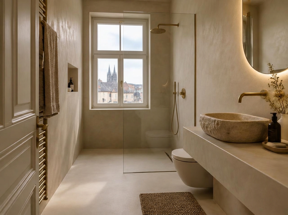 Altbau Regensburg nach der fugenlosen Sanierung